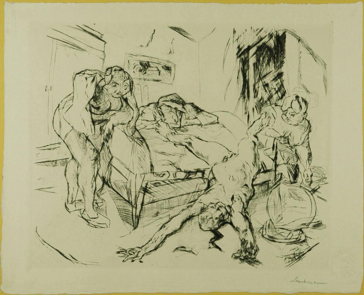 Max Beckmann, Shakespeare Visionen; Mord, Inv. Nr.: DG2005/10942/31