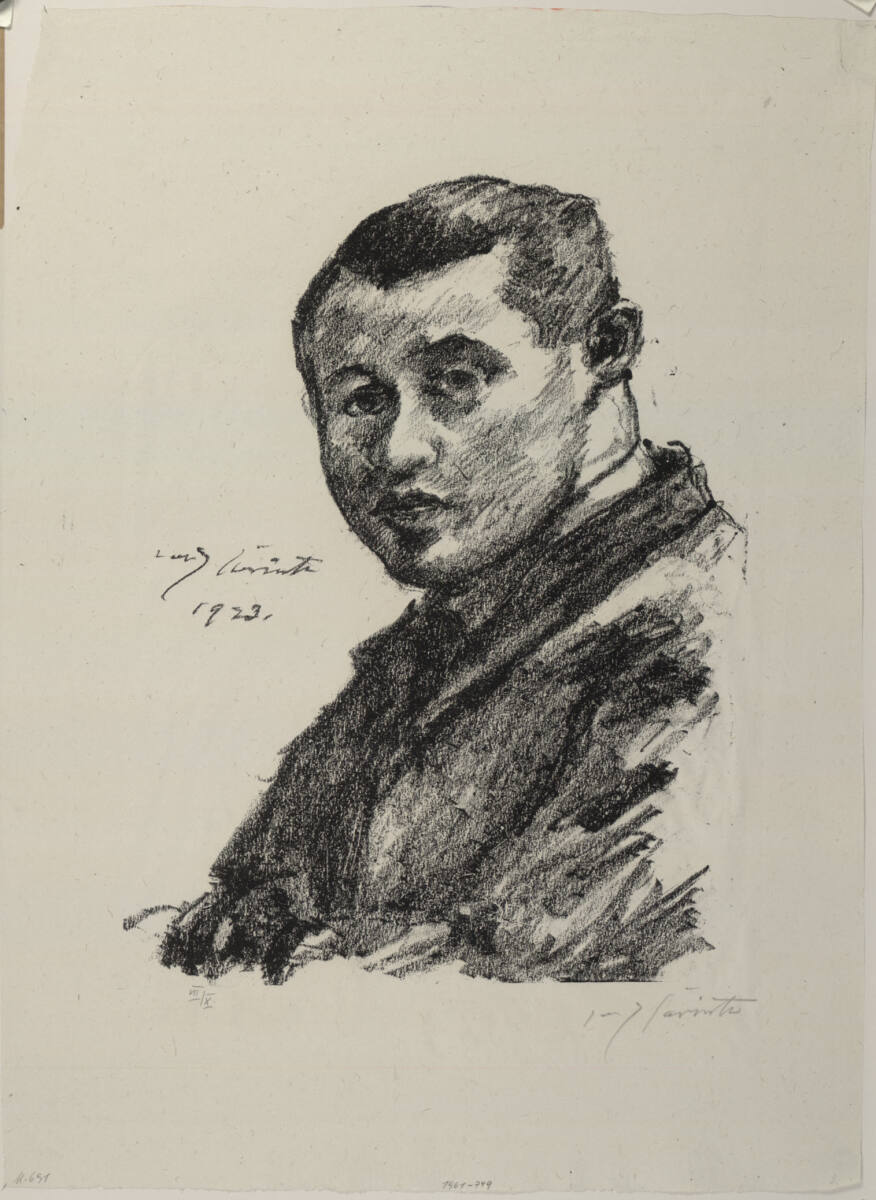 Porträt H.M. Marczinsky, Lovis Corinth, 1923
