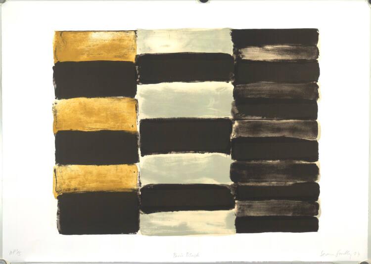 Sean Scully, Paris Black, Inv. Nr.: DG2006/154