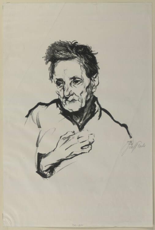 Josef Floch, Mutter des Künstlers, Inv. Nr.: DG1950/542