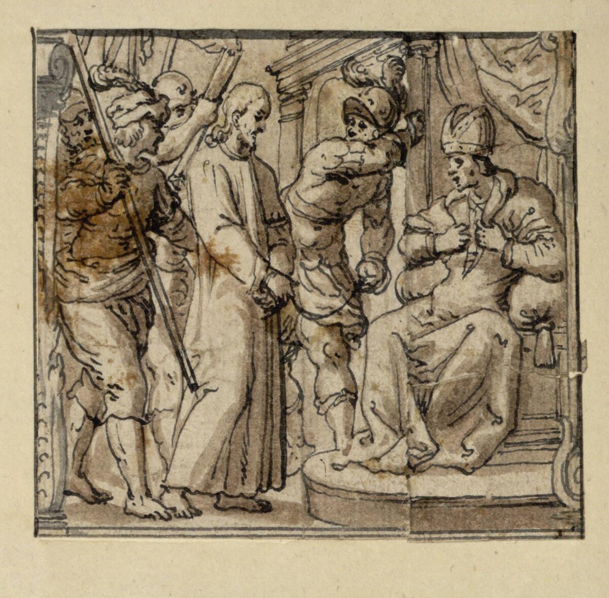 Christus vor Kaiphas, Inv. Nr.: 13322