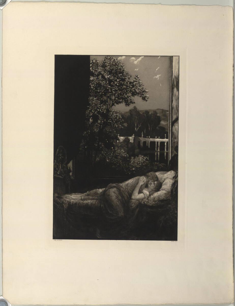 Max Klinger, Eine Liebe (Opus X); Glück, Inv. Nr.: DG1910/370/5