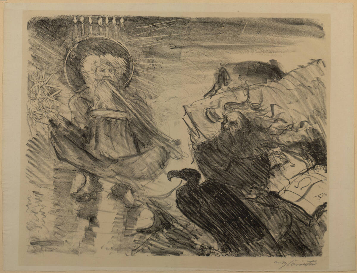 Die Offenbarung des Johannis; Johannes auf Patmos, GurlittPresse, 1916