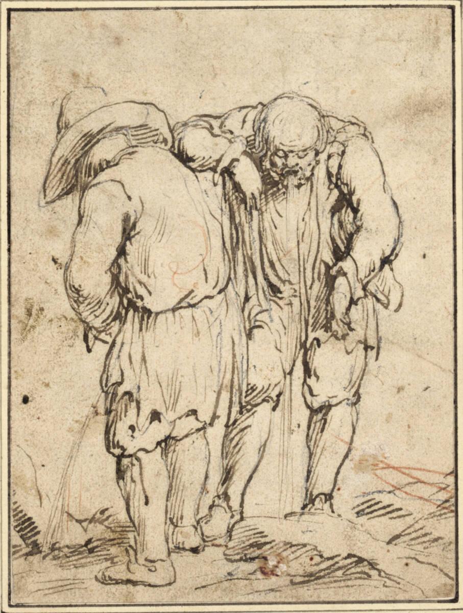 Anonym, Bauern nach einem Saufgelage, Inv. Nr.: 13365