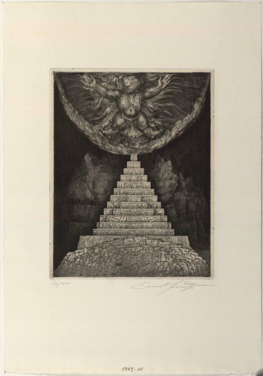 Ernst Fuchs, Die Glorie Israels, Inv. Nr.: DG1969/10