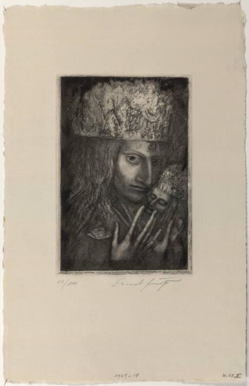 Ernst Fuchs, Mutter Königin, Inv. Nr.: DG1969/18