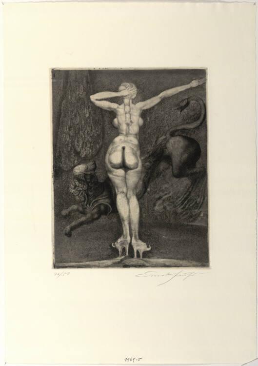Ernst Fuchs, Esthers Schönheit gebietet, Inv. Nr.: DG1969/5