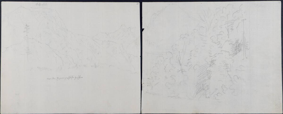 Carl Gauermann, Pfaffenstein, Inv. Nr.: 42762/28v-29r
