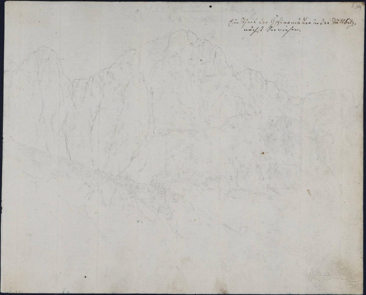 Carl Gauermann, Gschirrmäuer in der Dullwitz, Inv. Nr.: 42762/8r