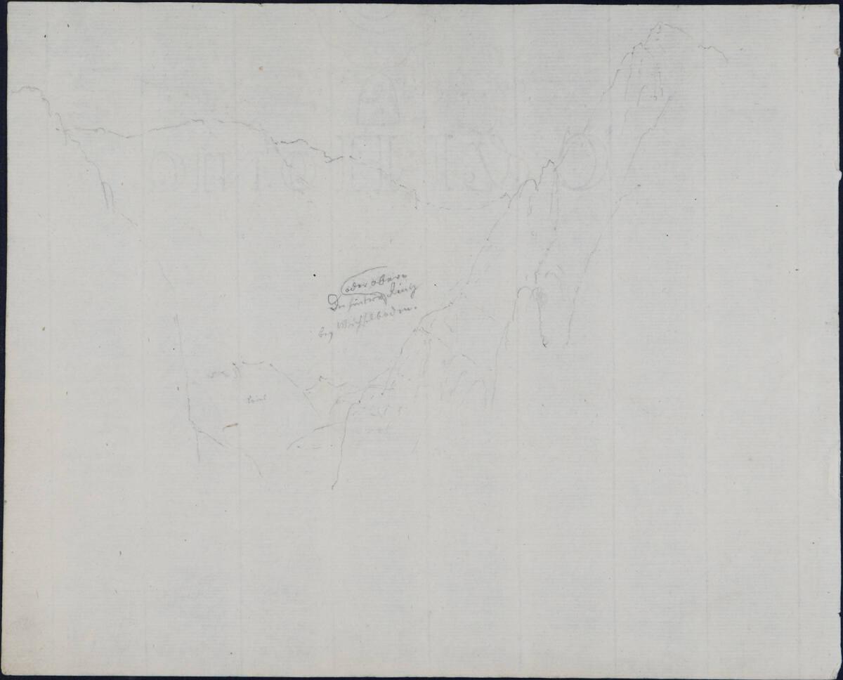 Carl Gauermann, Landschaft bei Weichselboden, Inv. Nr.: 42762/31v