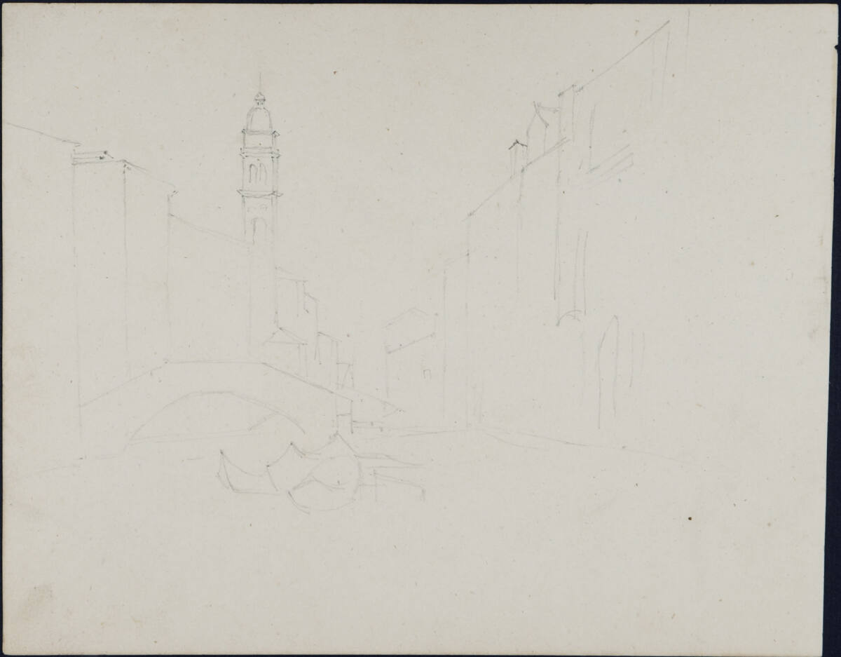 Venedig (?), Carl Gauermann
