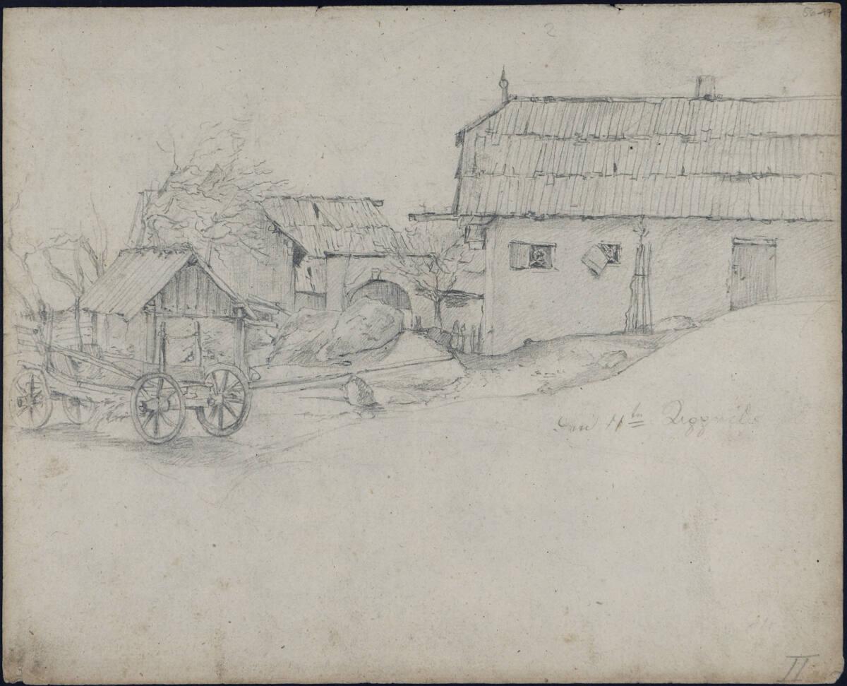 Carl Gauermann, Gehöft, Inv. Nr.: 42762/56