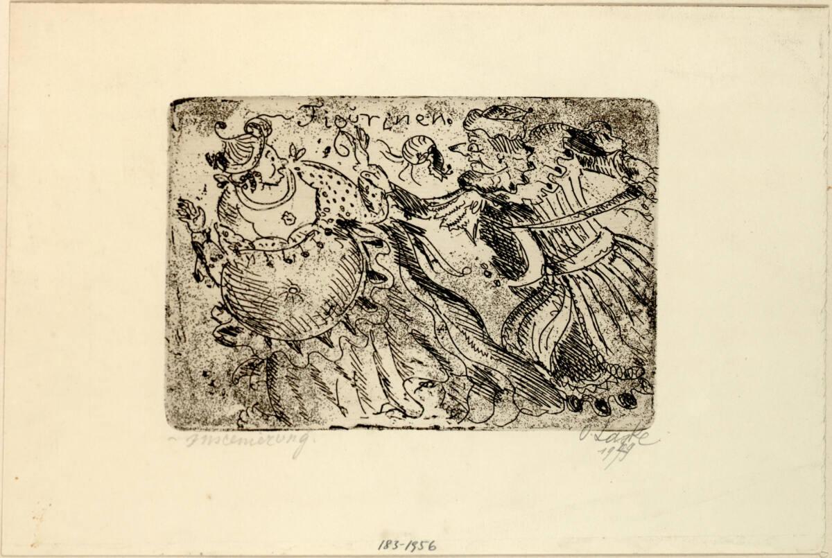 Oskar Laske, Figurinen, Inv. Nr.: DG1956/183