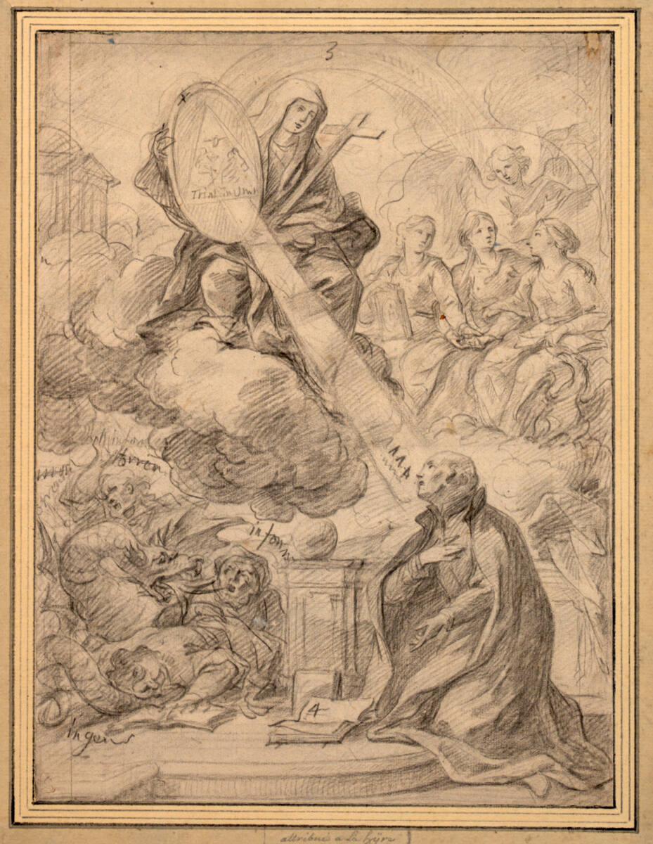 Entwurf für ein Altarbild, Carlo Maratta