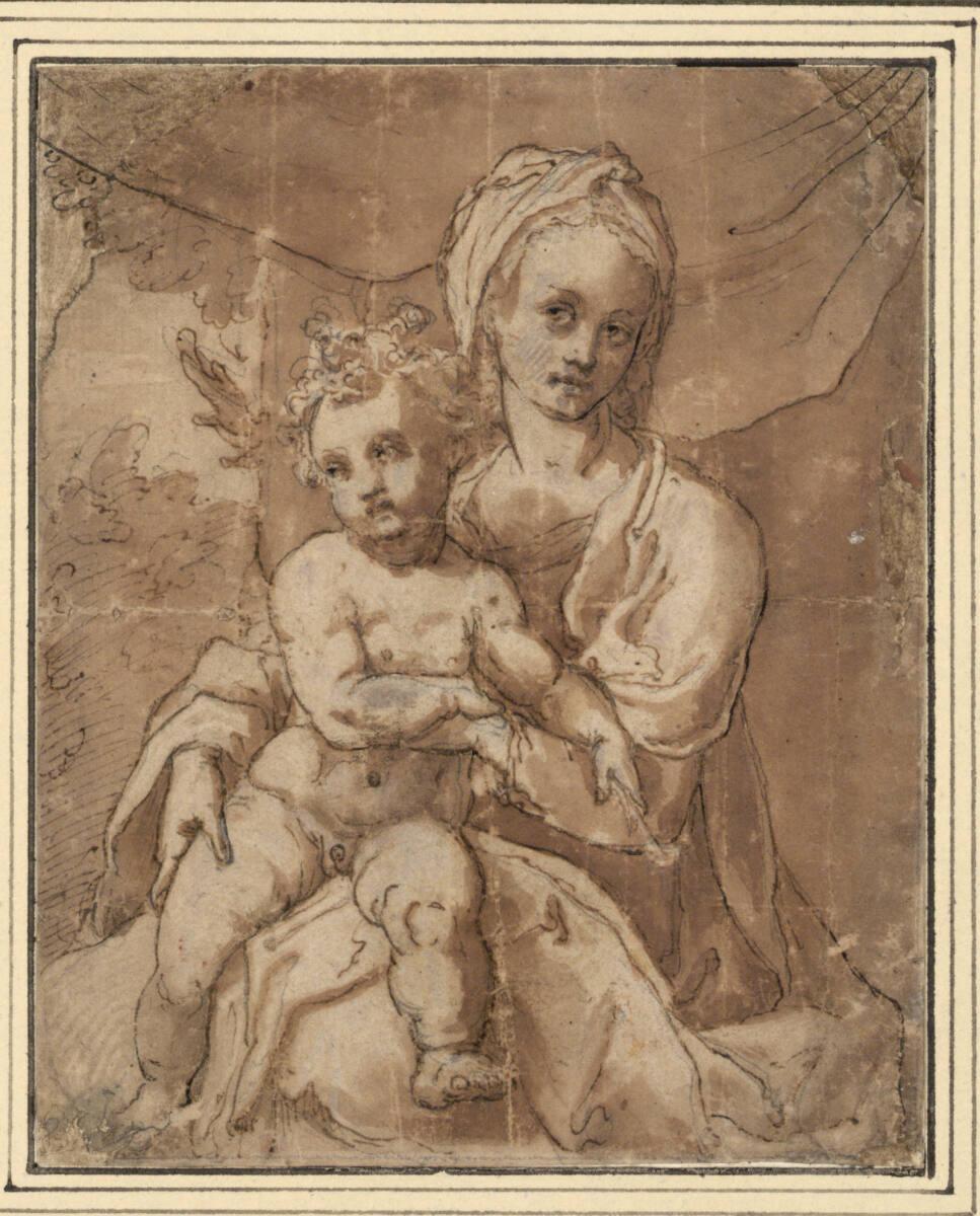 Anonym, Madonna mit Kind, Inv. Nr.: 13565