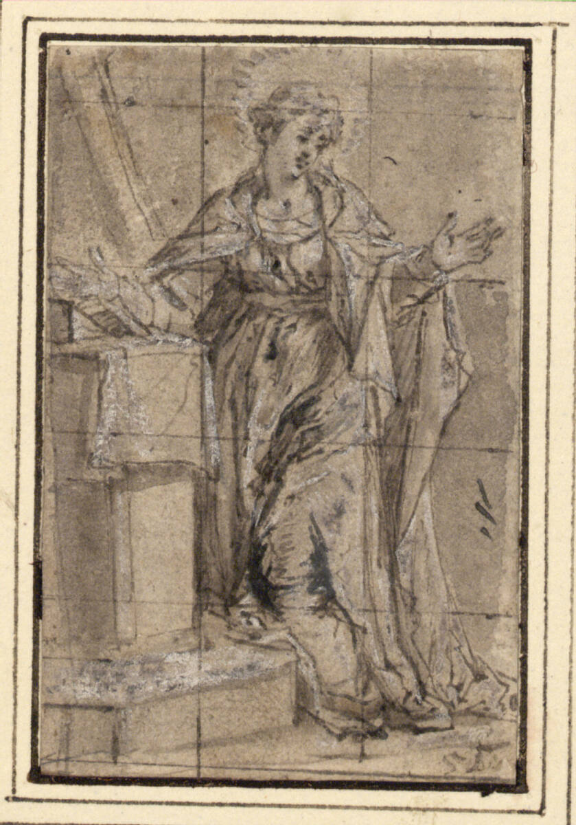 Anonym, Maria am Lesepult (?)