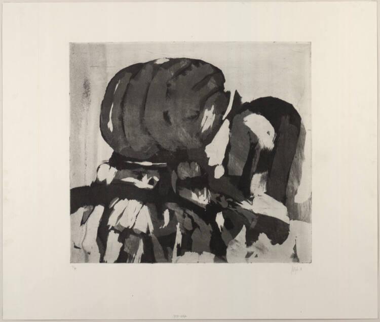 Wolfgang Hollegha, Stehende Figur von hinten, Inv. Nr.: DG1959/227