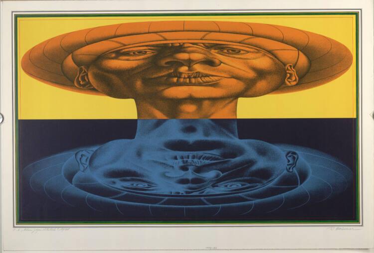 Rudolf Hausner, Adam gegensätzlich, Inv. Nr.: DG1972/64