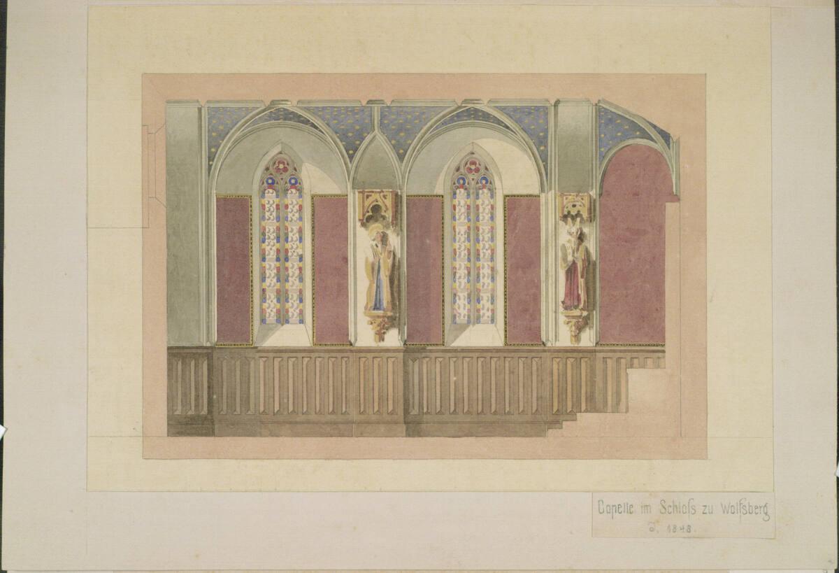 Johann Julius Romano von Ringe, August Schwendenwein von Lanauberg, Entwurf für die Kapelle des…