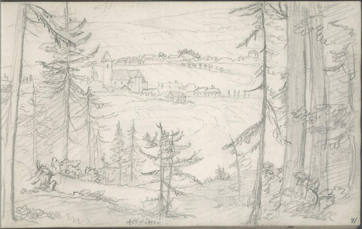 Blasius Höfel, Ansicht von Hofstätten, Inv. Nr.: 35116/41r