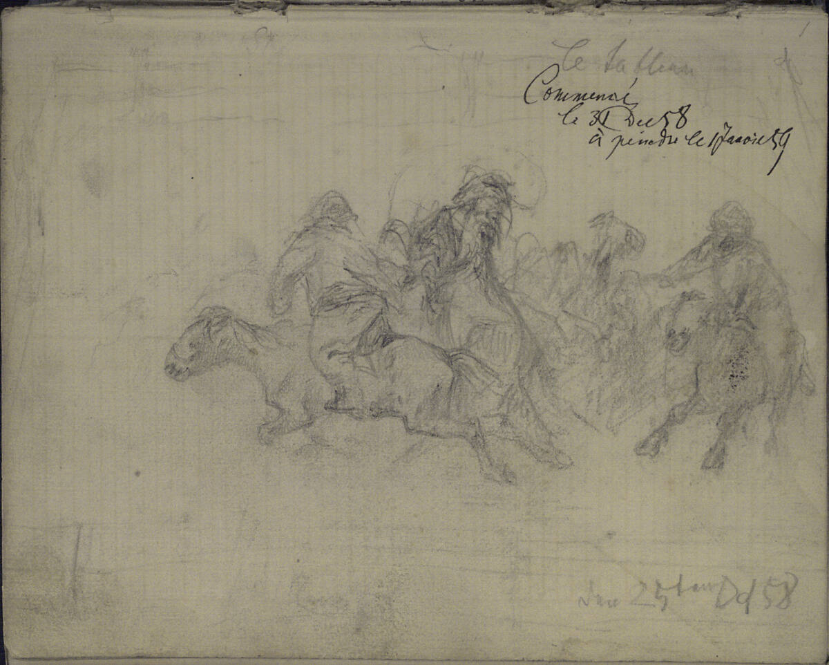 Reiterkampf, Teutwart Schmitson, 1858-12-31–1859-01-01