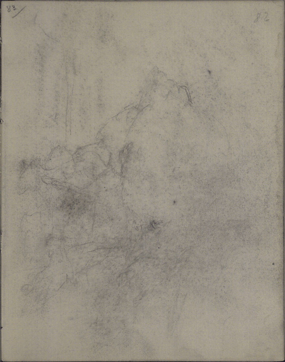 Skizze, Teutwart Schmitson, 1858–1863