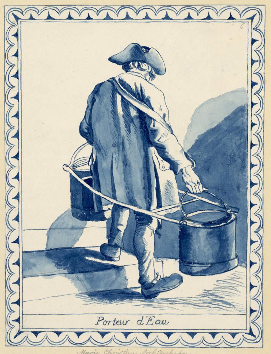 Erzherzogin Marie Christine Habsburg-Lothringen, Porteur d'Eau, Inv. Nr.: 13645