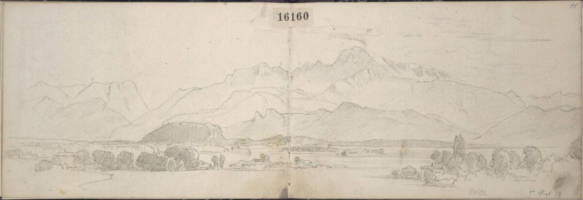 Anton Hansch, Der hohe Goll, Inv. Nr.: 16160
