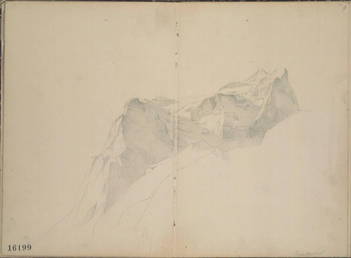 Anton Hansch, Der Uri Rotstock in den Urner Alpen, Inv. Nr.: 16199