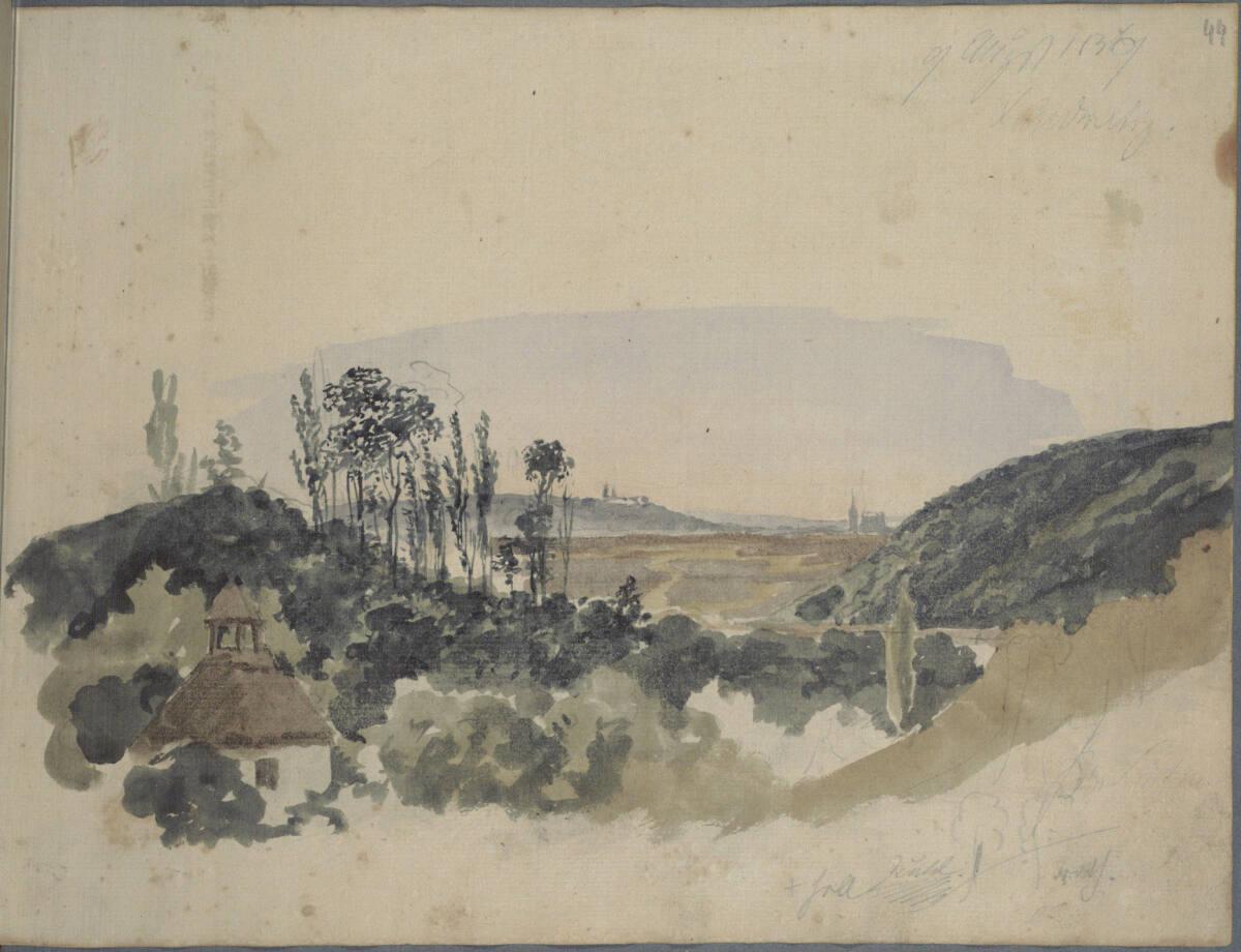 Joseph Holzer, Baumstudie, Inv. Nr.: 25932/44r