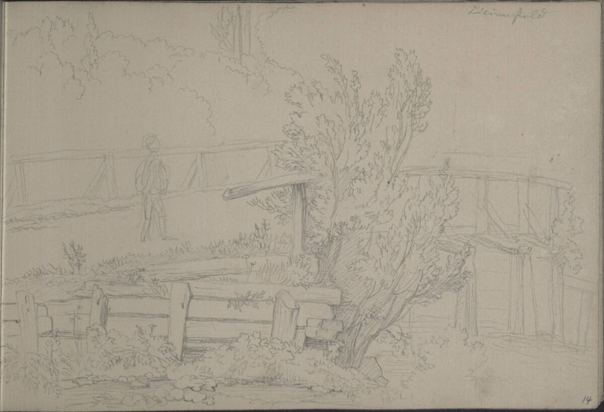 Brücke zu Lilienfeld, Blasius Höfel, 1844–1846