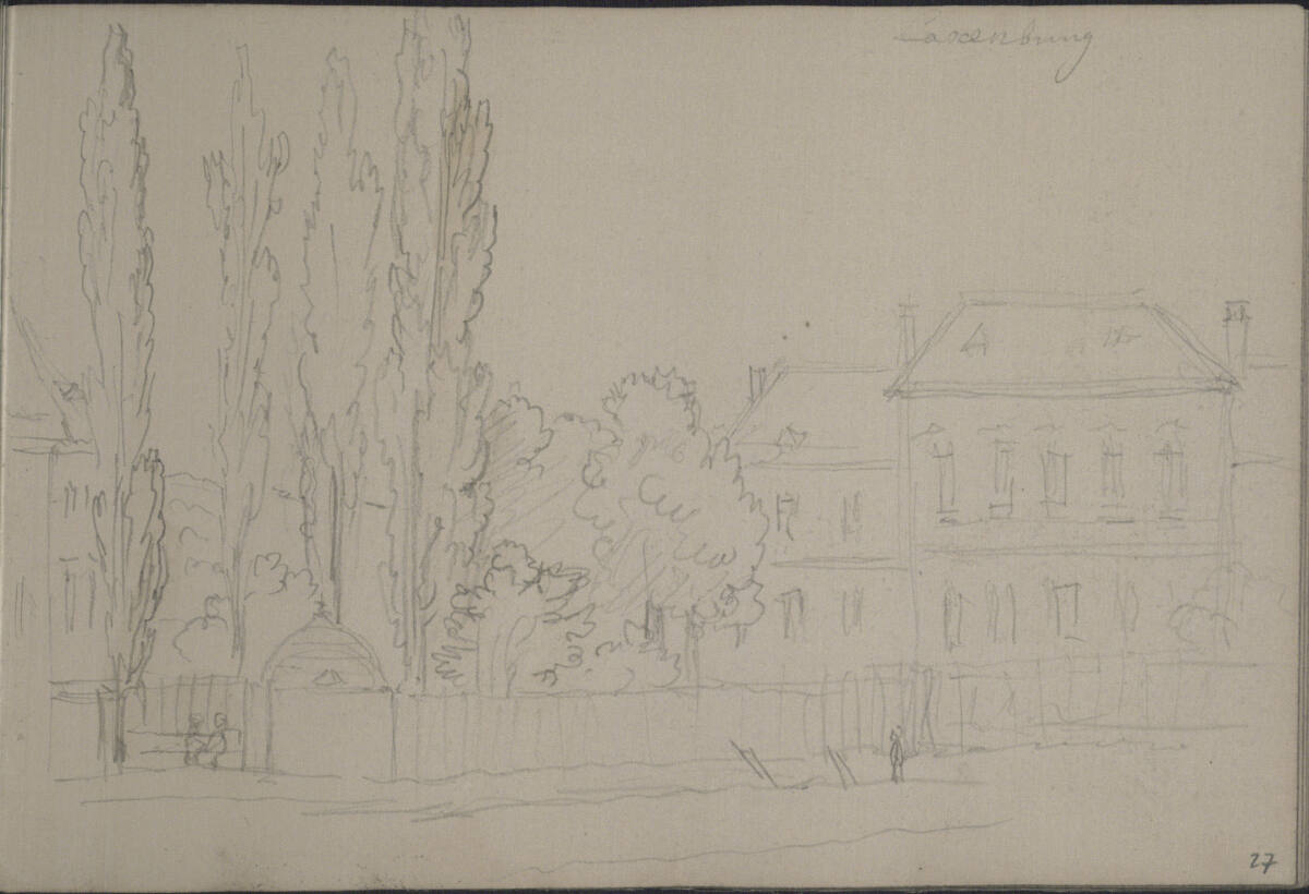 Schloss Laxenburg, Blasius Höfel, 1844–1846