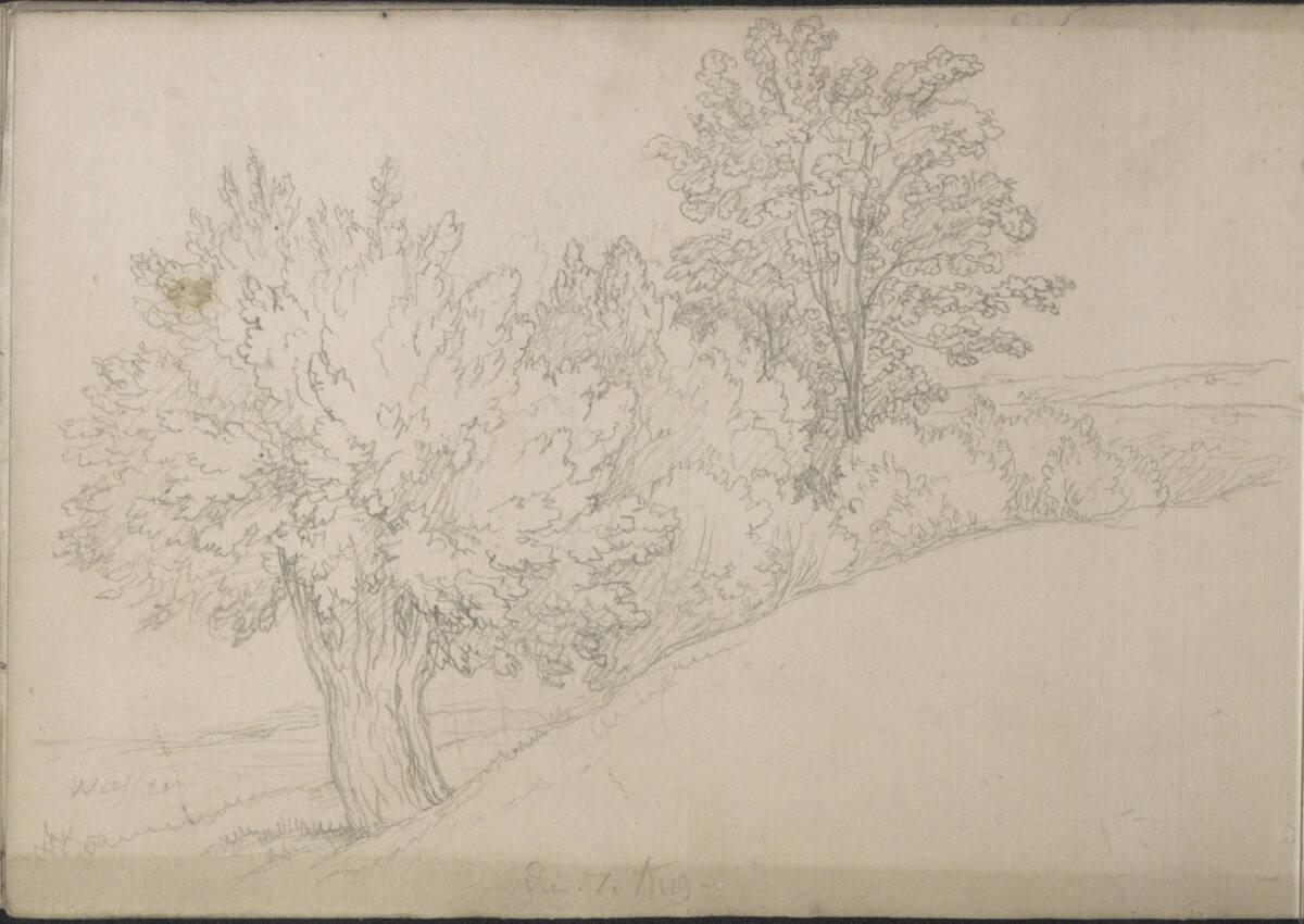 Blasius Höfel, Flusslandschaft, Inv. Nr.: 35117/45v