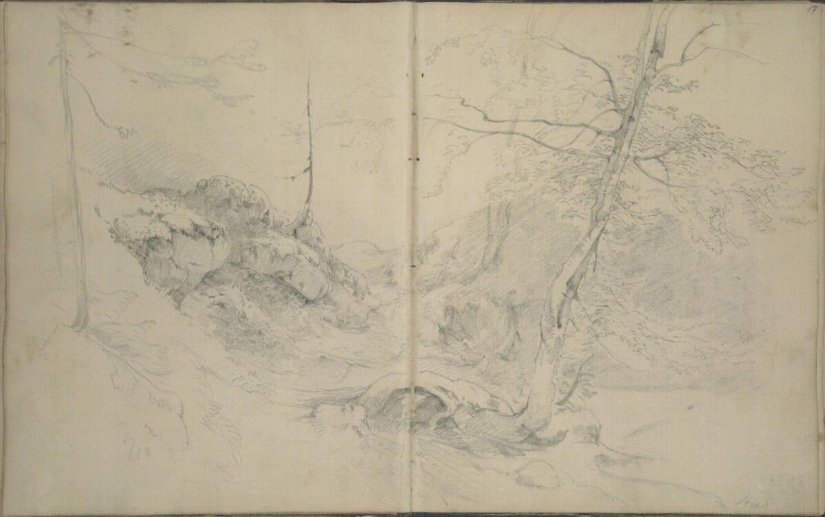 Anton Hansch, Landschaft bei Strub, Inv. Nr.: 16230