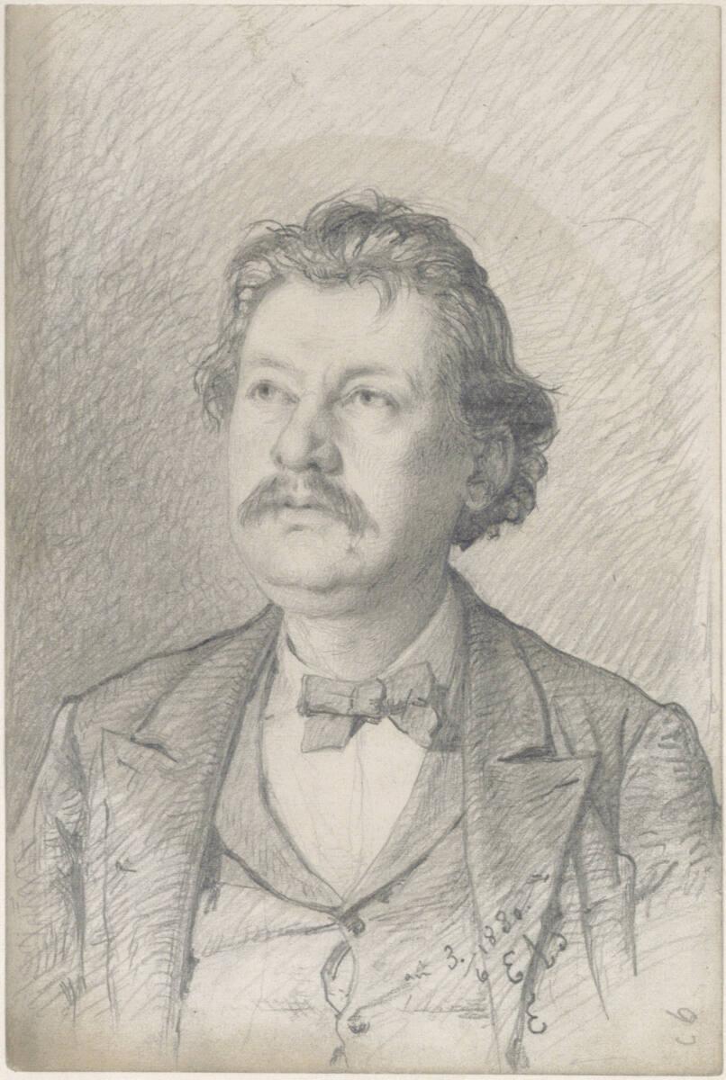 Emerich Alexius Swoboda, Porträt eines Mannes in Frack, Inv. Nr.: 30305/vor20r