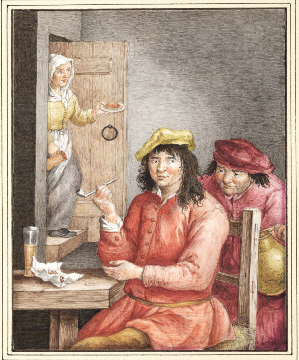 Rauchende holländische Bauern