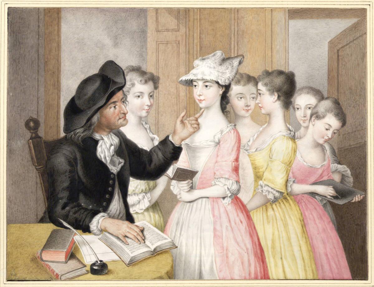 Erzherzogin Marie Christine Habsburg-Lothringen, Der Schulmeister, Inv. Nr.: 13757