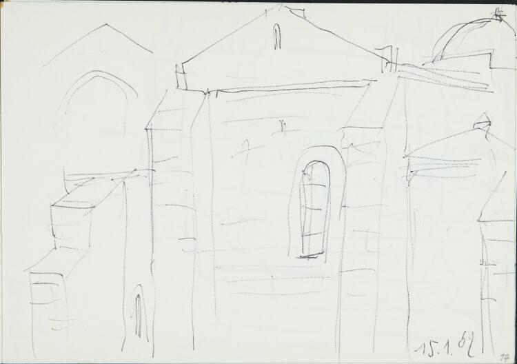Carry Hauser, Eine Kirche in Marseille, Inv. Nr.: 36007/1/17