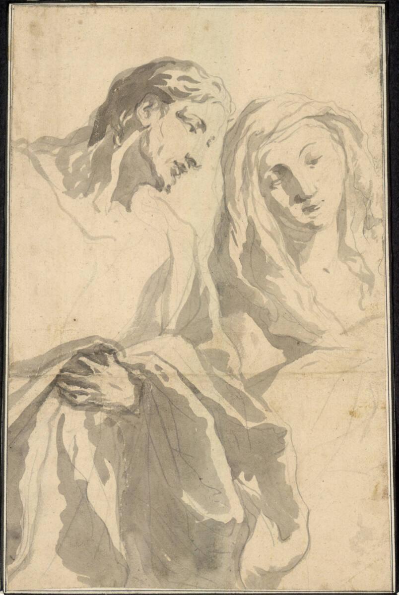 Anonym, Christus und die Mutter Gottes, Inv. Nr.: 43810