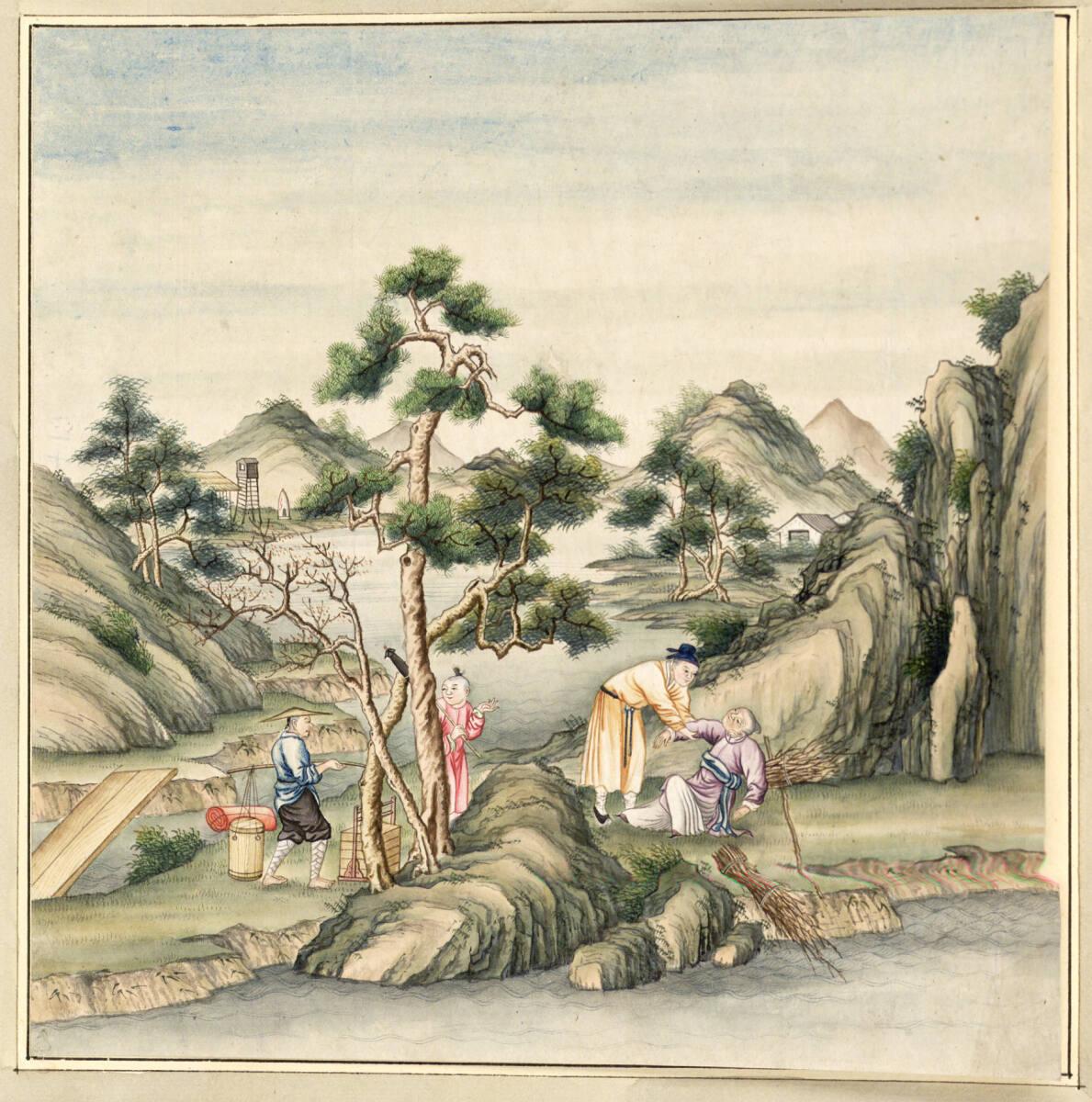 Anonym, Gestürzte Holzträgerin, Inv. Nr.: 13857