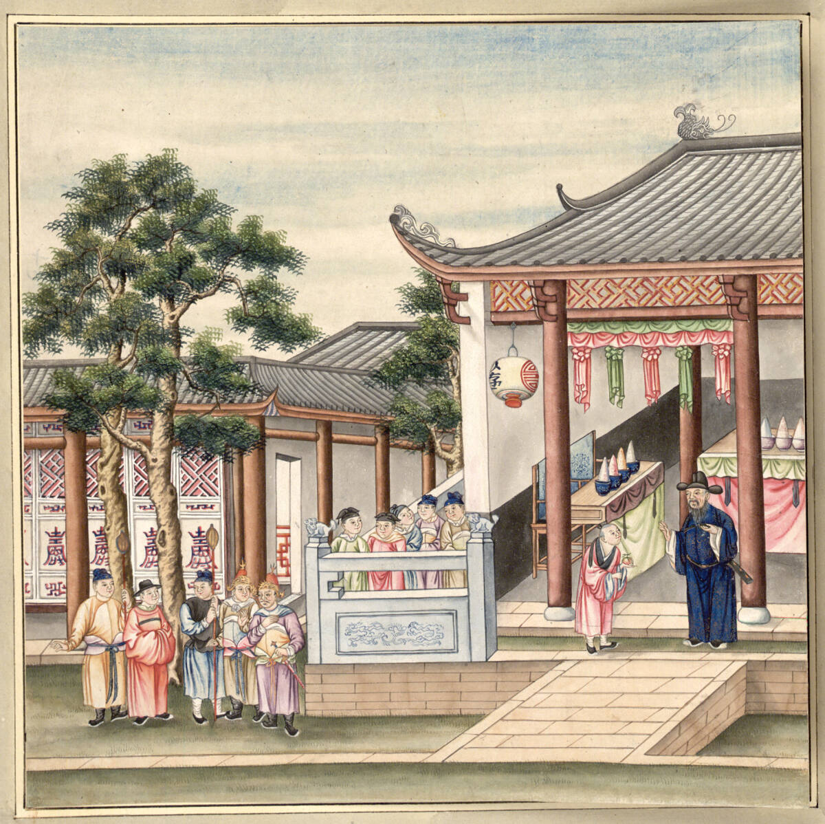 Anonym, Der Tempel