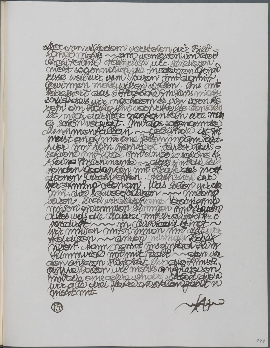 Tagebucheintrag, Anton Hanak, 1918