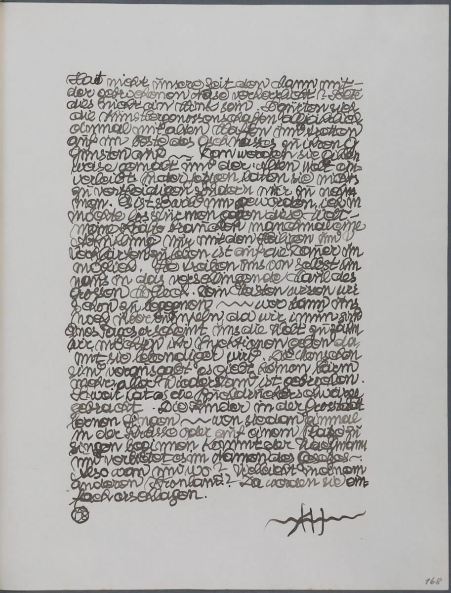 Tagebucheintrag, Anton Hanak, 1918