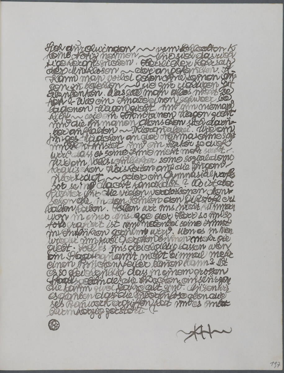 Tagebucheintrag, Anton Hanak, 1918