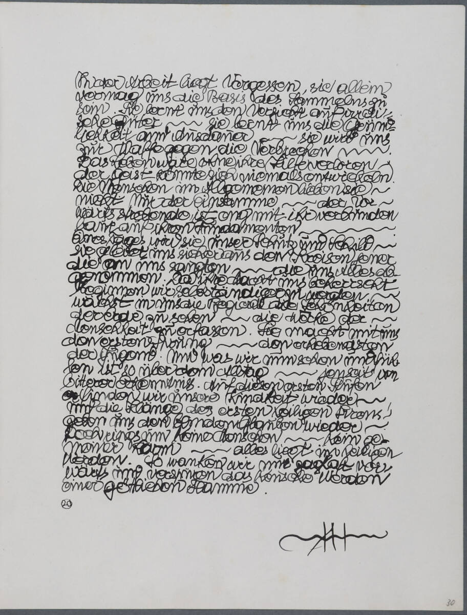 Tagebucheintrag, Anton Hanak, 1918