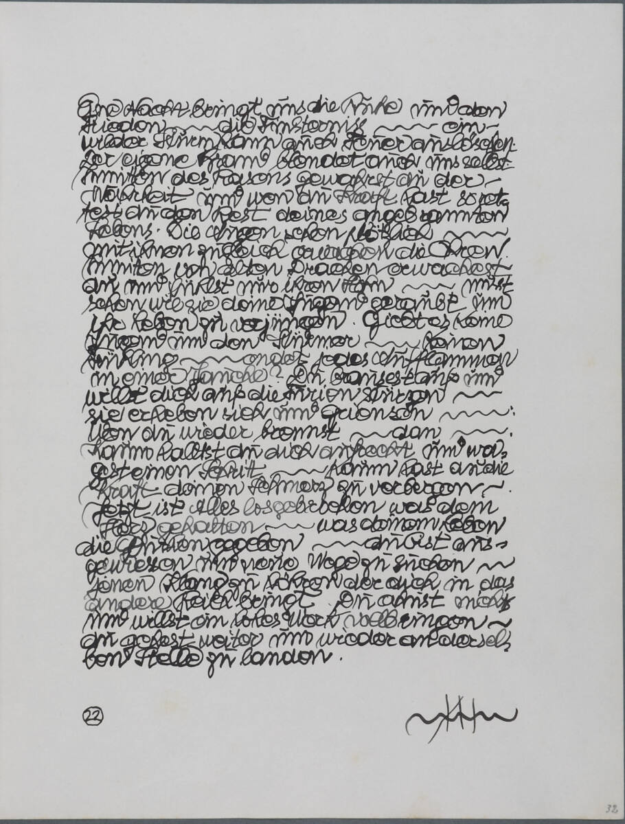 Tagebucheintrag, Anton Hanak, 1918
