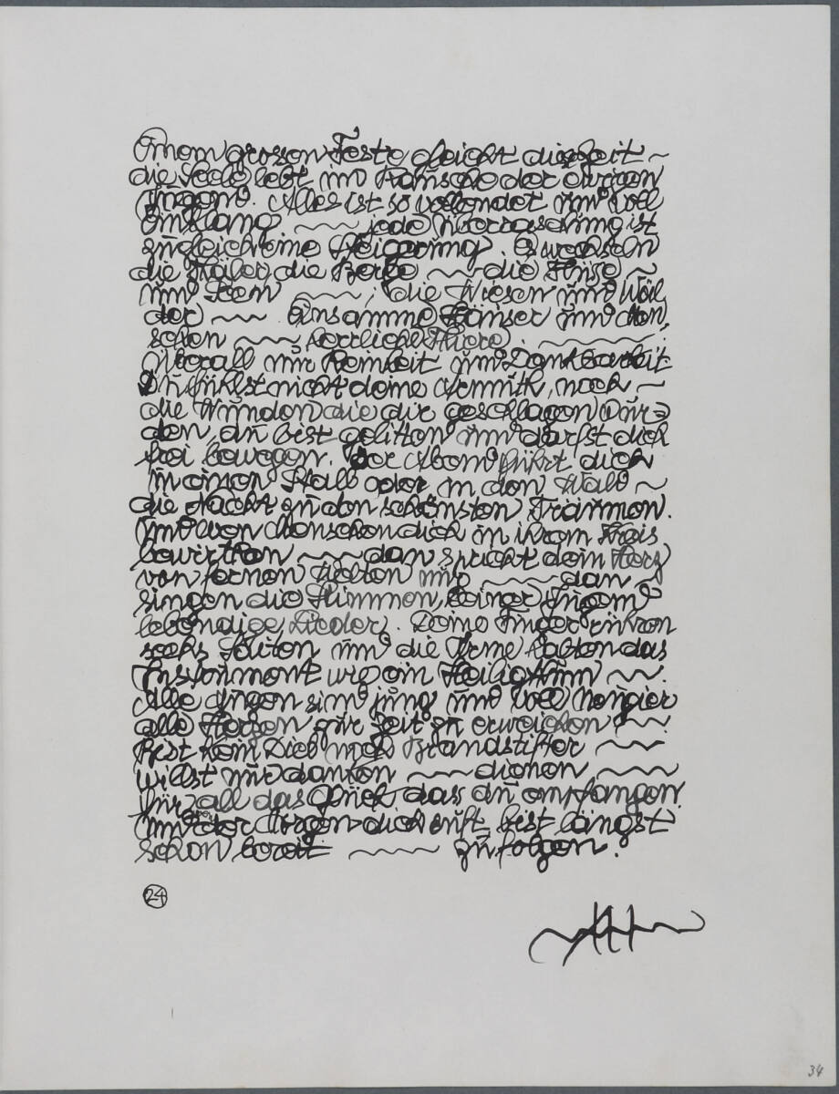 Tagebucheintrag, Anton Hanak, 1918