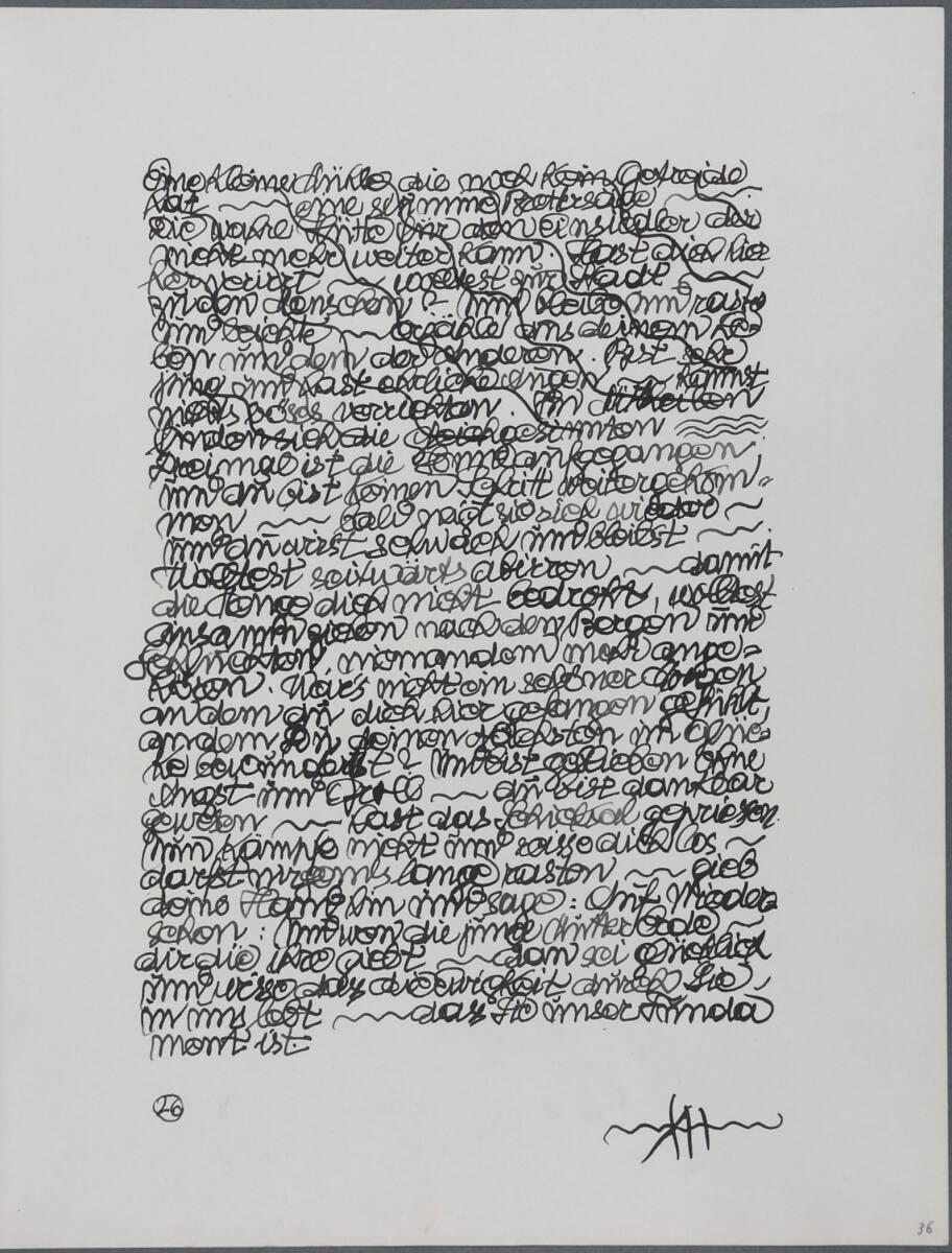 Anton Hanak, Tagebucheintrag, Inv. Nr.: 36080/2/36