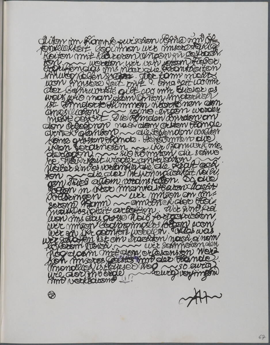Tagebucheintrag, Anton Hanak, 1918