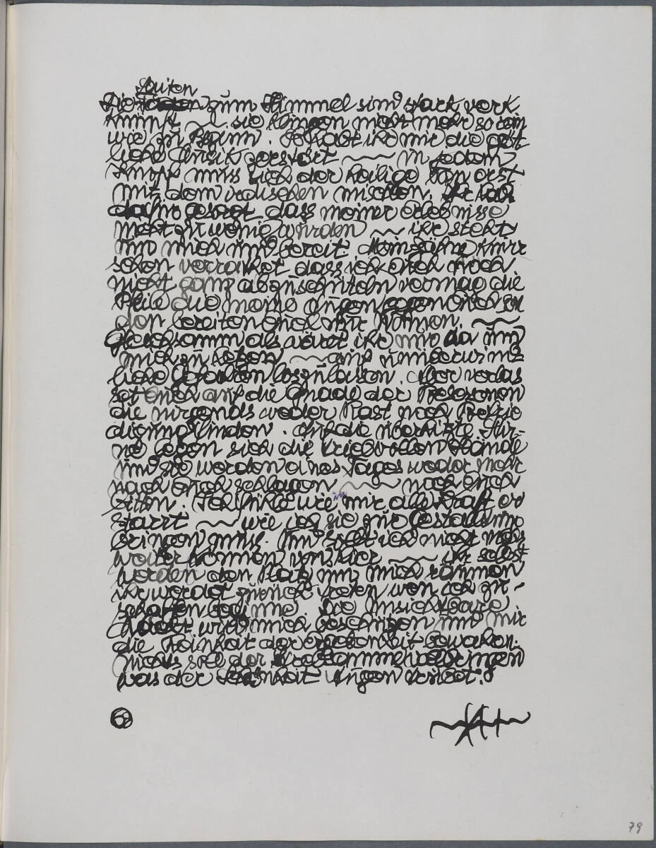 Tagebucheintrag, Anton Hanak, 1918